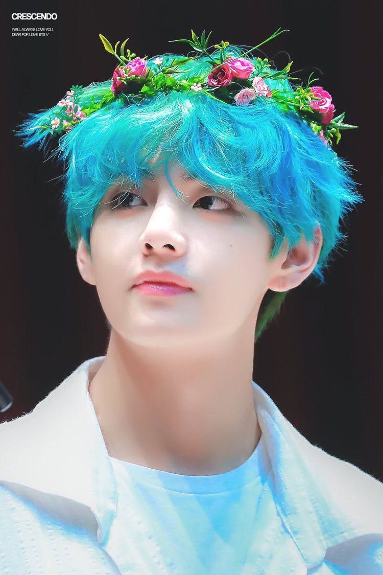 Do you like the Taehyung's blue hair? - Quora