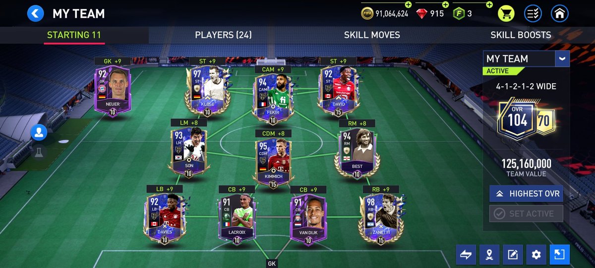 elzaher23's tweet photo. Team update ✅
91m ready for toty def. 💞 https://t.co/N73ZzLwxH4