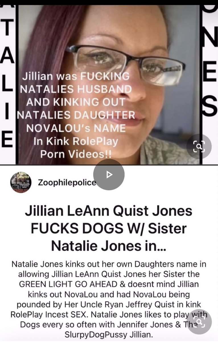 KnoTTY4DoGDicK's tweet photo. SlurpyDogPussY uses #NWORD & kinks names of #MakennaQuist & #AllisonQuist W/ #RYANJEFFREYQUIST as Ryan has #AylinBayramoglu & #JillianLeAnnQuistJones fucking w/ Dogs & the family secret gets revealed as Jillian & #MarshallJones #IncestISbesT #BrotherSisterSex @KnoTTY4DoGDicK https://t.co/nVD1Yp9sHE