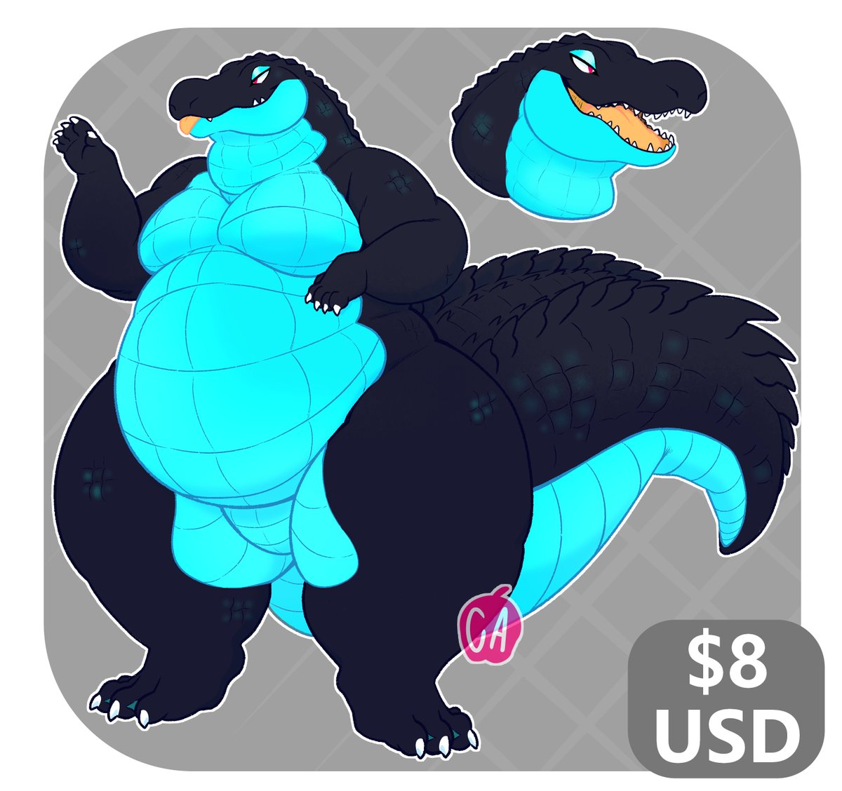 ChunkyAppleNSFW's tweet photo. Chubby gator, at your service!
$8 USD

Colour by me
Base by https://t.co/9DQyU6XNXt  / @ oreocakes on FA
#adopt #adoptable #fatfurs #scaly #adoptables  #adoptme #Furryartist https://t.co/lr0ZDGyswU