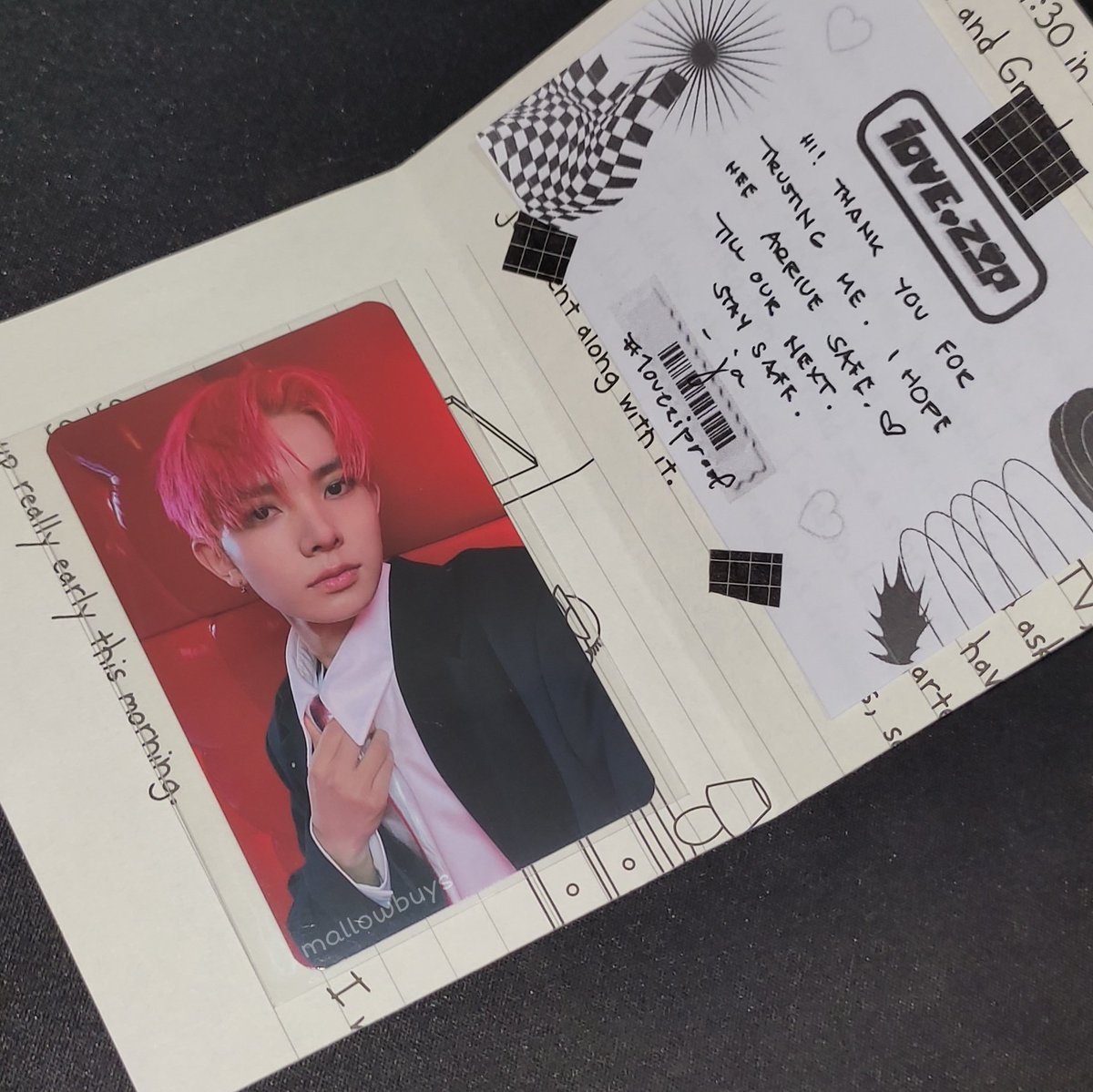 mallowbuys's tweet photo. 🎱 #mlwmails . . .  from @1ovezip 

tysm for hosting this ! super smooth lang ng transactions and it was vv packed well, hee arrived safely >< 'til our next transactions :)) #1oveziproof https://t.co/seETa4uu5k