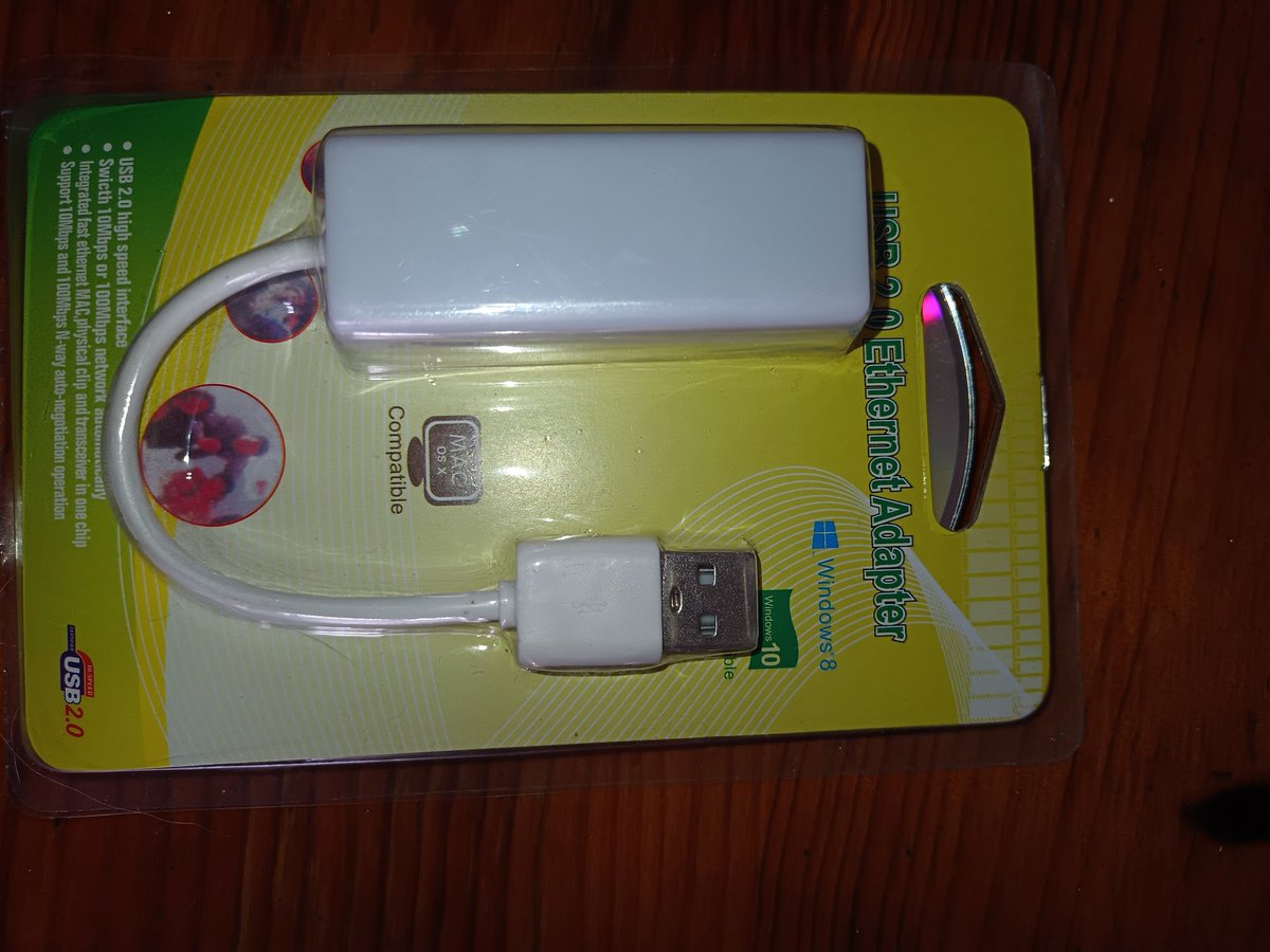 Rodrigo24030464's tweet photo. USB rj45 https://t.co/i93tkKV0GS