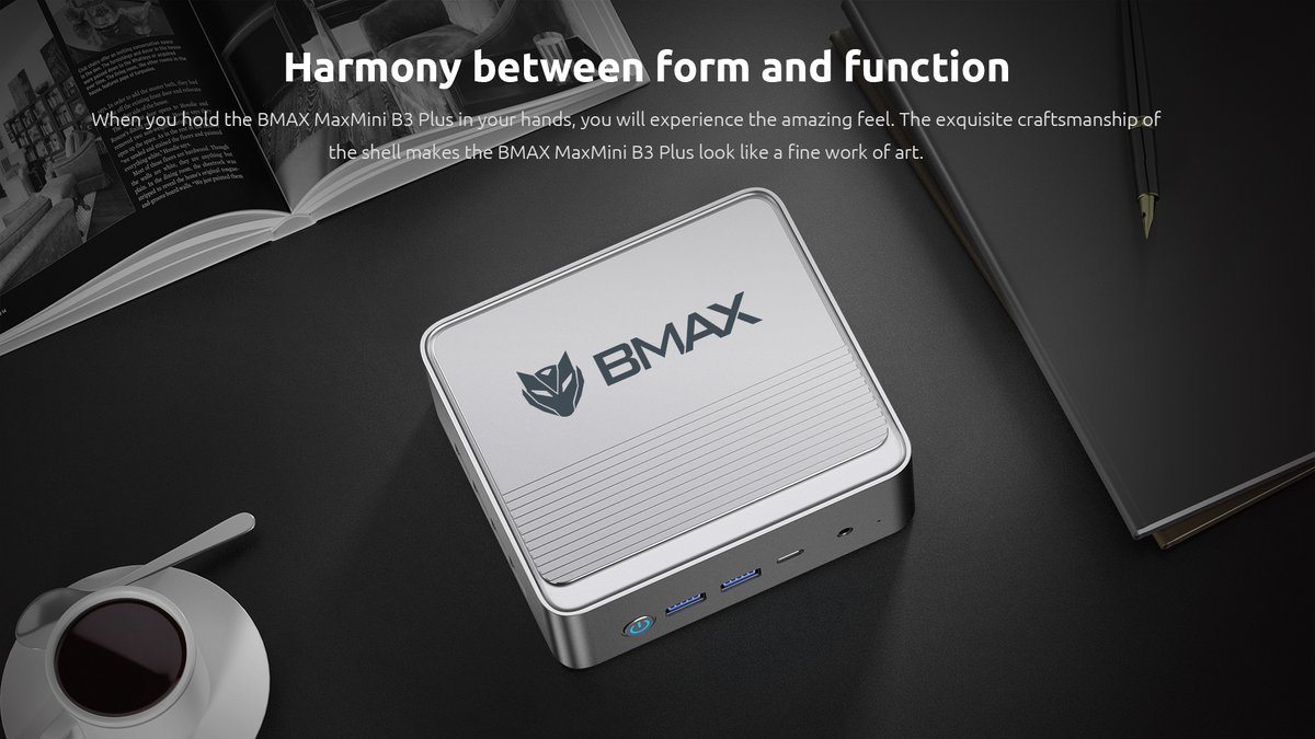 BMAXIT2's tweet photo. This is the latest mini PC from BMAX.

Harmony between form and function

#BMAX #MaxMini B3 Plus
#JasperLake

Learn more here: https://t.co/pSM22x1scR https://t.co/Lo8afDpcv8