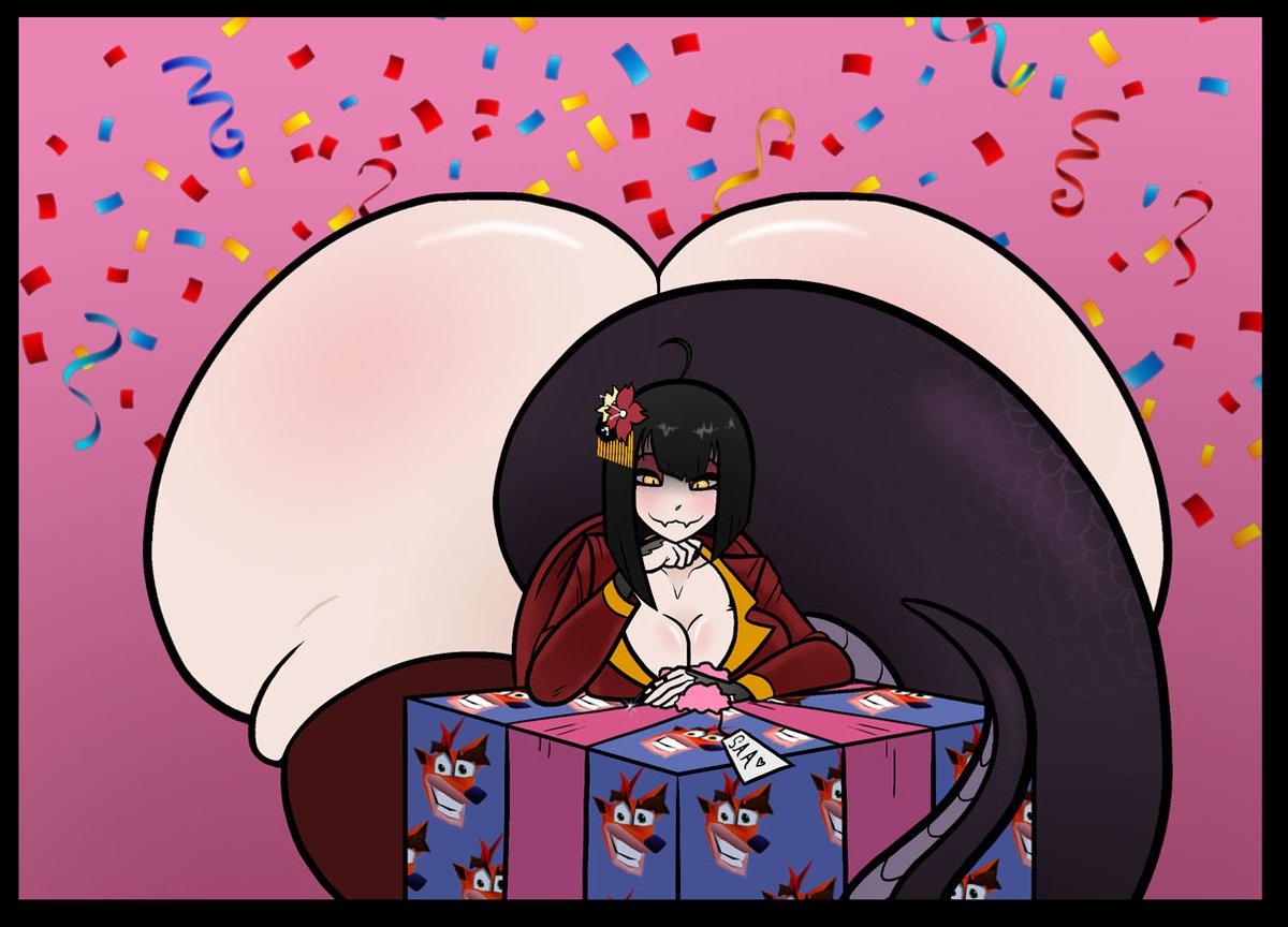 Here's my part. I got to work with the 'Teacher' outift with the prompt 'Present'. 🎁