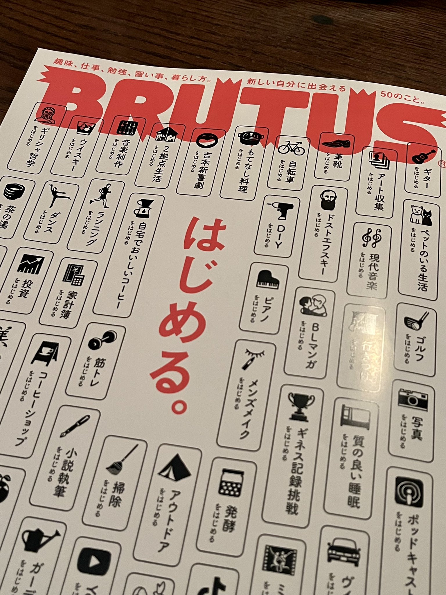 モルト侍 先日ブルータスの取材を受け3月1日書店に並びます テーマは ウイスキーをはじめる ウイスキーを始めたいと思う方に向け 伝えたいことを軽くまとめていただきました ちょうど真ん中のページに ワインをはじめる と並んで掲載されています