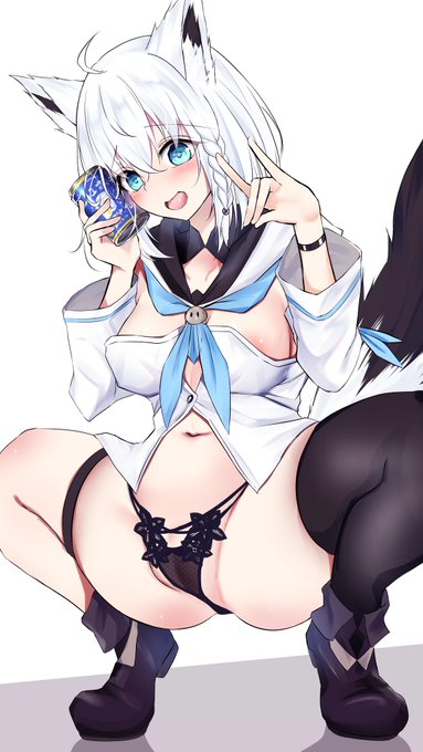 白上フ●キ(全身) 