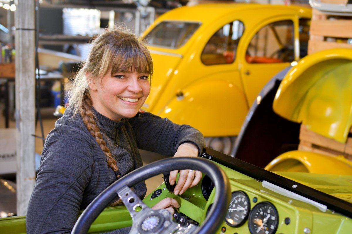 Trots op het vak: Hilke Meijers, 2CV Garage dlvr.it/SK1Nyl