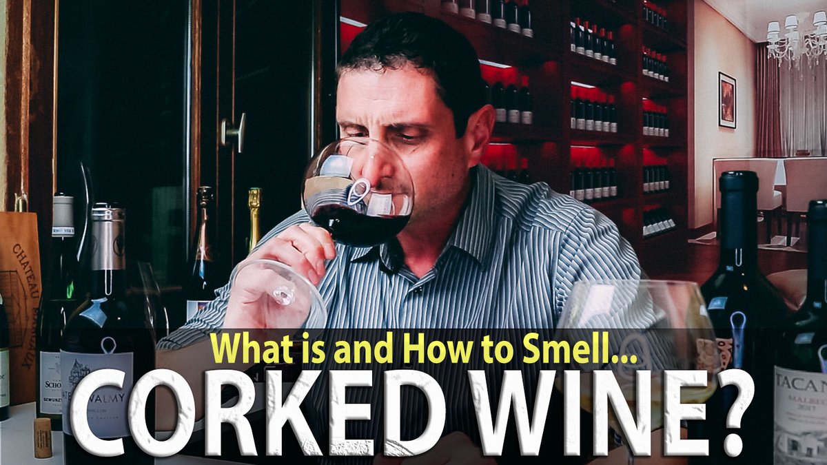 Can you smell when a #Wine is CORKED? I explain What is Corked Wine and How to Identify One... In YT Video ❤🍷📽 here👉 youtu.be/KRajWUMyW5w #winelover with @BonnerPWP
