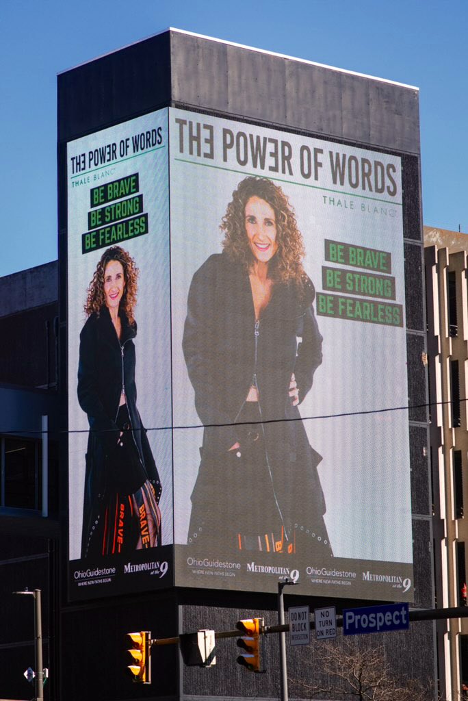Proud to be a part of this campaign in Cleveland Ohio!!! Shining a light on taking better care of our mental health at a time when we all need it most! You are not alone! Small steps turn into big strides!! ♥️💋❤️