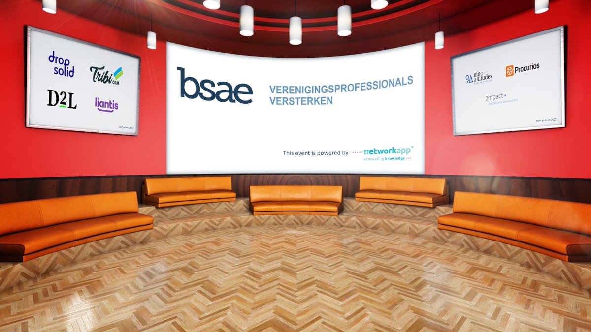 Ben je erbij donderdag? <a href="/EvaVerraes/">EvaVerraes</a>  &amp; <a href="/SwittenLiesbeth/">Liesbeth Switten</a> nemen plaats in de virtuele studio voor de BSAE Kick-off. Hoe staan zij in het leven als #verenigingsprofessional? En wat heeft BSAE in petto in 2022?
Inschrijven kan gratis via deze link: lnkd.in/eThyAJdH
