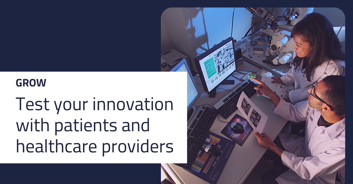 EITHealth_nl's tweet image. Are you looking to validate your healthcare innovation with patients and healthcare providers? Our ULabs programme may then be for you!

Join our info webinar on 17 Feb: bit.ly/3rShZwG

#HealthcareInnovation #uservalidation