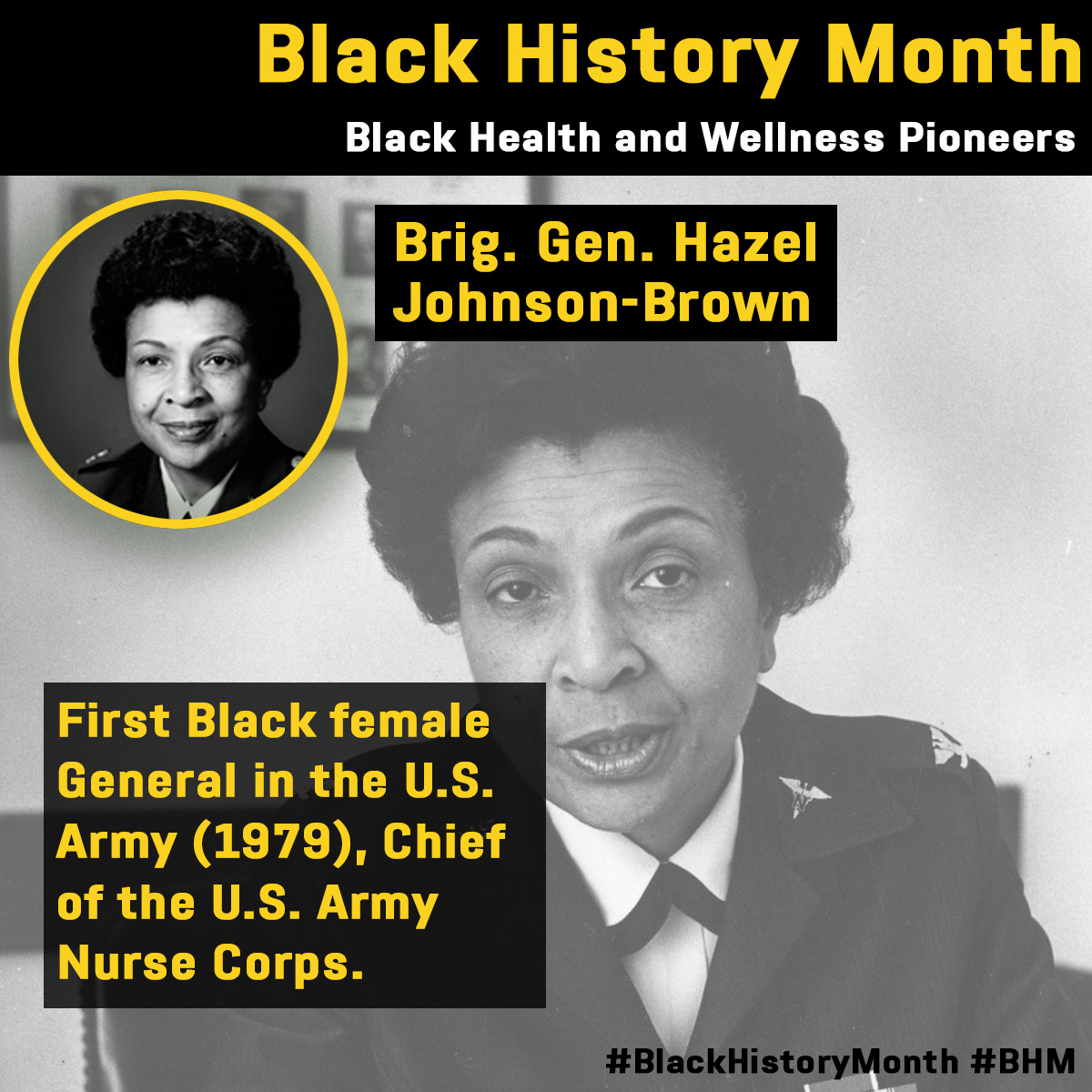 CPEGround's tweet photo. #TuesdayThoughts – This year's #BlackHistoryMonth observance theme is "Black Health and Wellness." #DYK about these three female trailblazers in the field of U.S. Army healthcare? #BHM #historicfirsts  

[📷: @USArmy Photos] https://t.co/Tw4d8ryTig