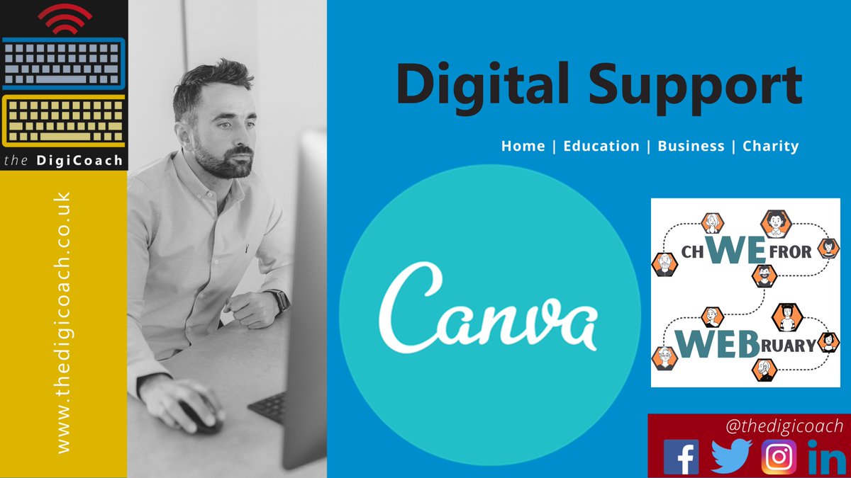 🚨 𝐈𝐧𝐭𝐫𝐨𝐝𝐮𝐜𝐭𝐢𝐨𝐧 𝐭𝐨 𝐮𝐬𝐢𝐧𝐠 𝐂𝐚𝐧𝐯𝐚 🚨
2.30pm | Monday | 21st February 2022
The app's FREE | The webinar is FREE!
<a href="/canva/">Canva</a> is one of the fastest growing graphics apps out there!
Sign-up for a live demo + loads of tips!
#WEBruary #chWEfror

bit.ly/3uQn1LS