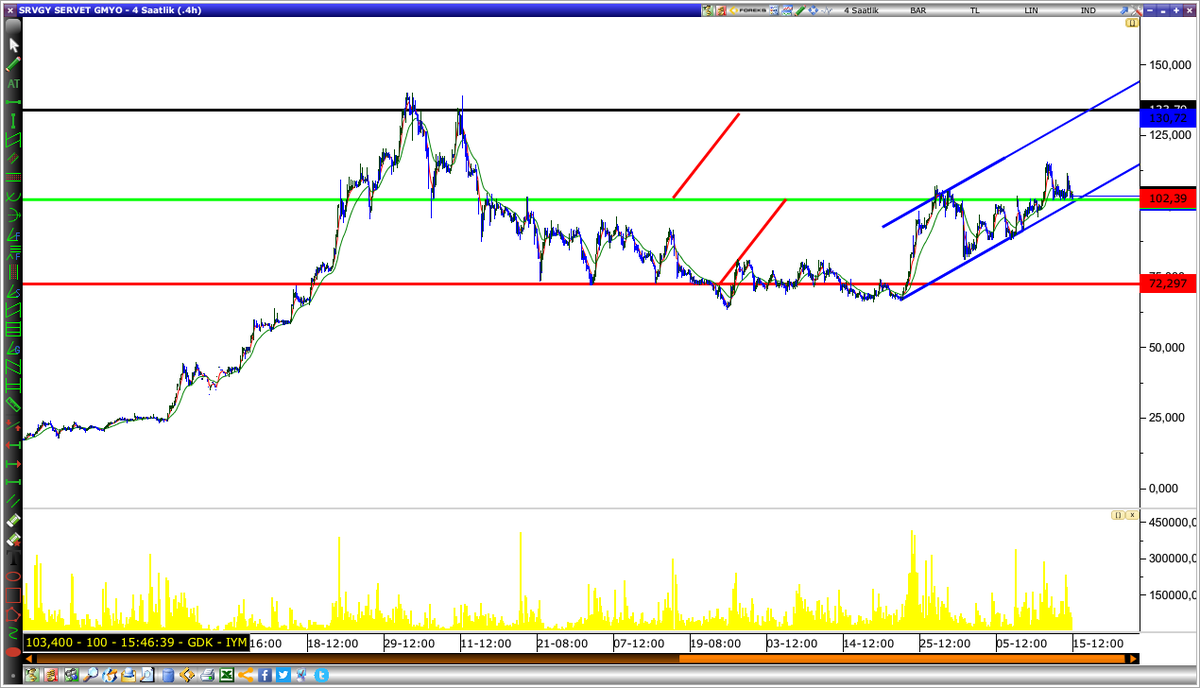 #SRVGY (G)                 #BİST100 #BİST30