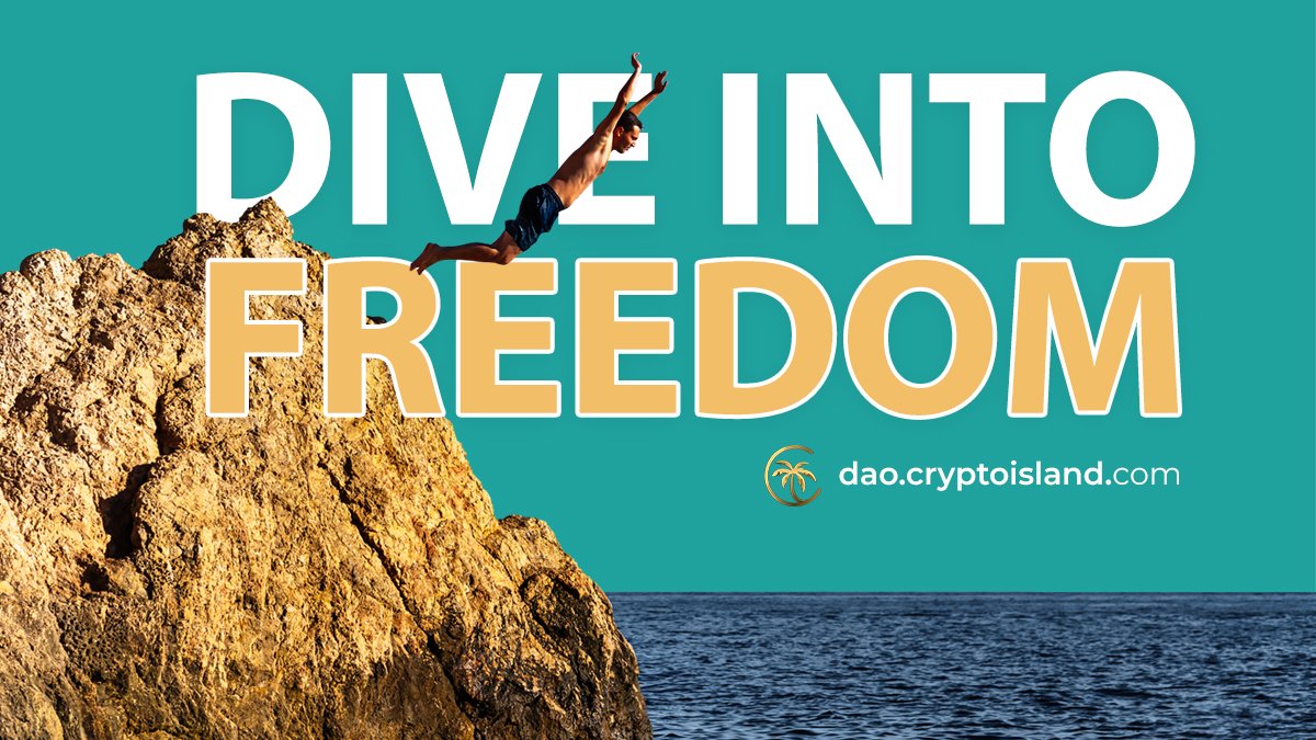 CryptoChic23's tweet photo. @bitcoinnews Have a VIP access to the first decentralized island🔥🏝 This @CryptoIslandInc NFTs will be given to you when you join the crowd funding through DAO. Be an islander! Join us! #CryptoislandDAO #CISLA #Cryptoisland #ConstitutionDAO #Totheisland https://t.co/kjVjmb3TT1