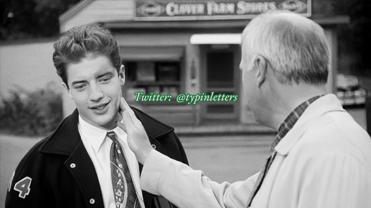 who wouldn't want to touch that face?
#BrendanFraser
#KevinTighe 
#SchoolTies