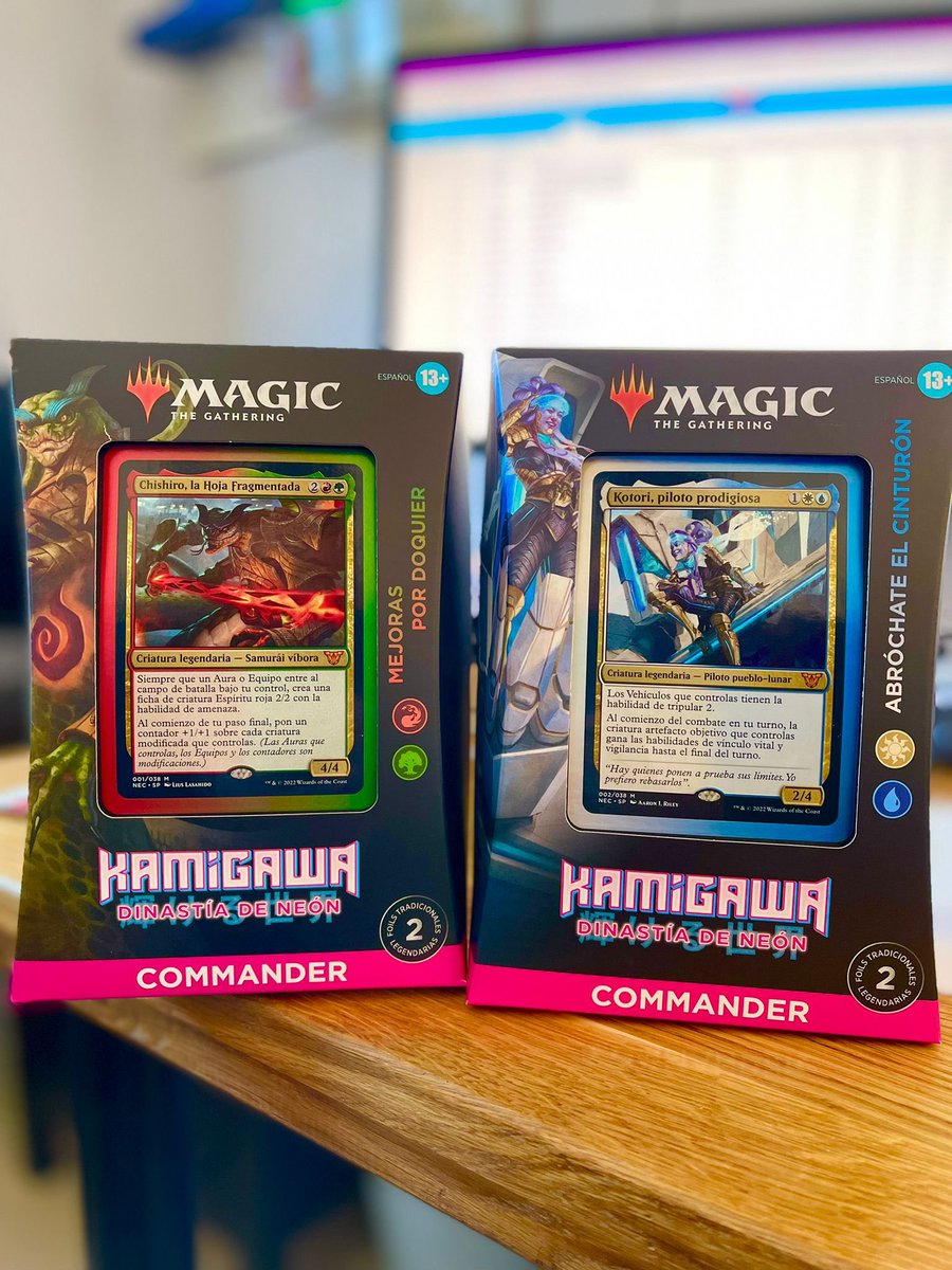 elmonaguillo's tweet image. Este fin de semana estreno la nueva expansión de Commander con @Frikidoctor y @NeoGeneration 🙌🏼