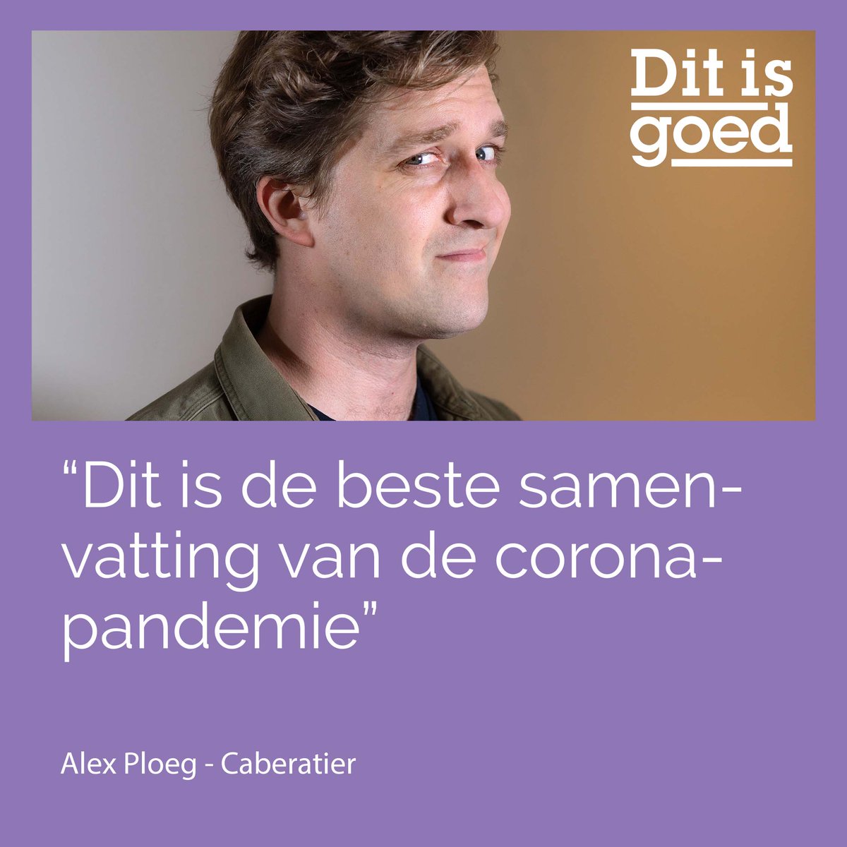 Als je een beetje op social media zit heb je liedjes van Bo Burnham’s ‘Inside’ vast wel voorbij horen komen. <a href="/alexploeg123/">Alex Ploeg</a> praat met @JanineAbbringover het dilemma ‘Comedy óf Deugen’ en het alomvattende internet in deze aflevering. Luister Dit is Goed via spoti.fi/34G6aAO