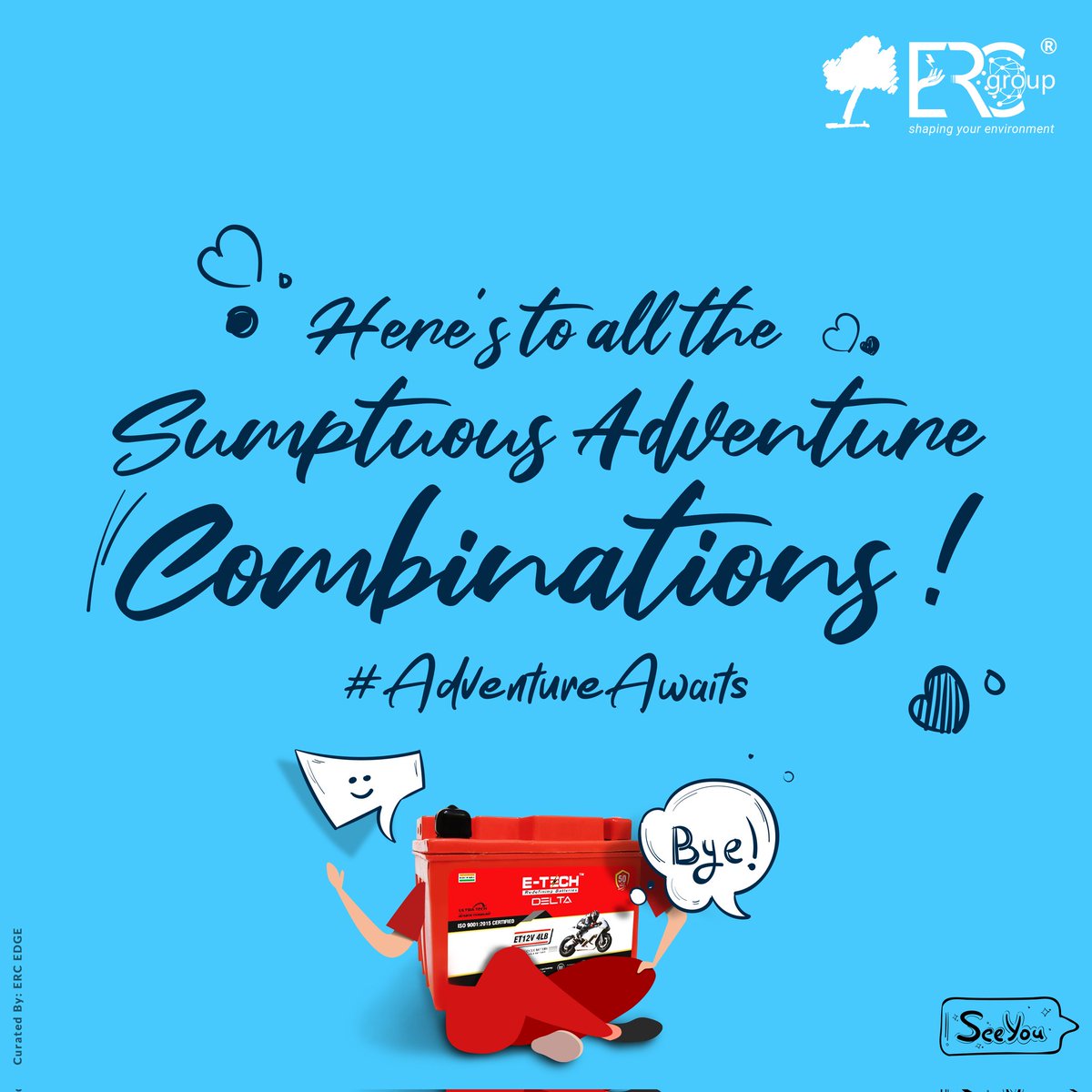 tech_batteries's tweet photo. BATTERY to be there for our TRAVEL FAM!

Pair our BATTERY with your favourite ADVENTURE MOOD AND ENJOY!
#adventureawaits 

#etechbatteries #battery #twowheelers #adventure #trip #roadtrip https://t.co/qWD5fjq3aB
