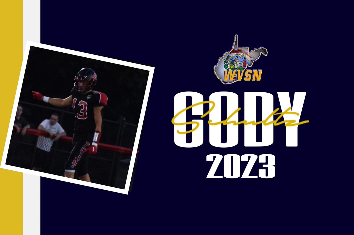 WVSportsNews1's tweet photo. A name to keep an eye on as football approaches is point Pleasant standout Cody Shultz. Cody is a talented and athletic player who is primed for a huge senior season. Don’t forget this name. https://t.co/PGOyKGNfPr
