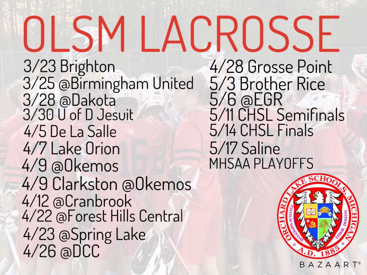 OLSM Men’s Lacrosse tweet media