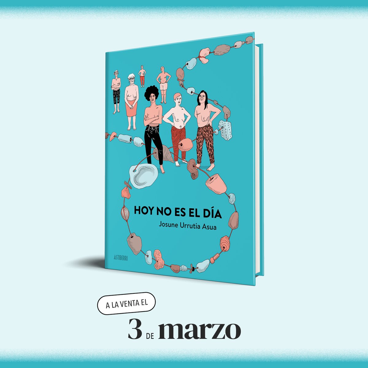 Astiberri's tweet photo. "Hoy no es el día", de @mirardibujando, es el relato de Beatriz da Costa, Anna Halprin, Audre Lorde, Susan Sontag, Jo Spence, Hannah Wilke: seis artistas, seis mujeres que padecieron cáncer y la vivencia personal de la propia autora. 

👉https://t.co/c7h0rpvLBq https://t.co/We5JZApCA3