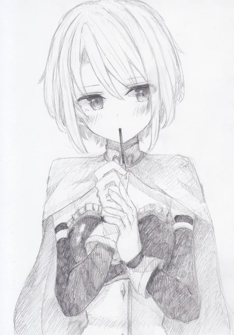 シャーペンで描きました。
魔法少女まどか☆マギカから、美樹さやかです
#魔法少女まどかマギカ 