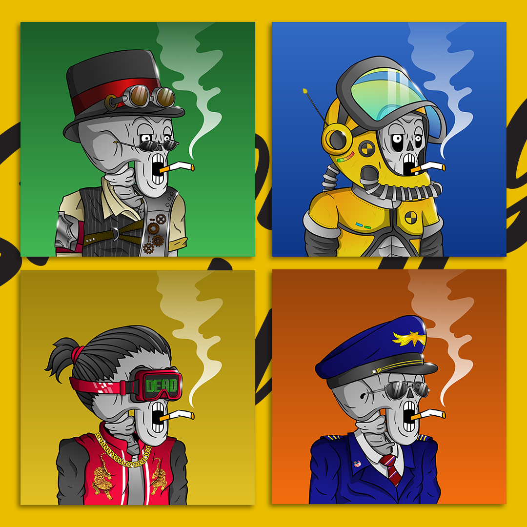 🚨They are live now.🚨
come and grab one and be part of the spawn 💀💀

app.pentas.io/user/smokingsk…