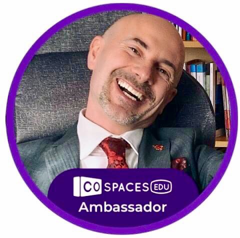 DavidDelCarlo's tweet photo. Pronto a fare il NINJA per CoSpaces! 😄 Una grande soddisfazione professionale, come docente e come formatore. @CoSpaces_Edu mi ha permesso di coniugare discipline umanistiche e coding, in un connubio ideale fra classicità e AR/VR! #ambassador #scuola #formatore #professionista https://t.co/NTGLS3Ta3w