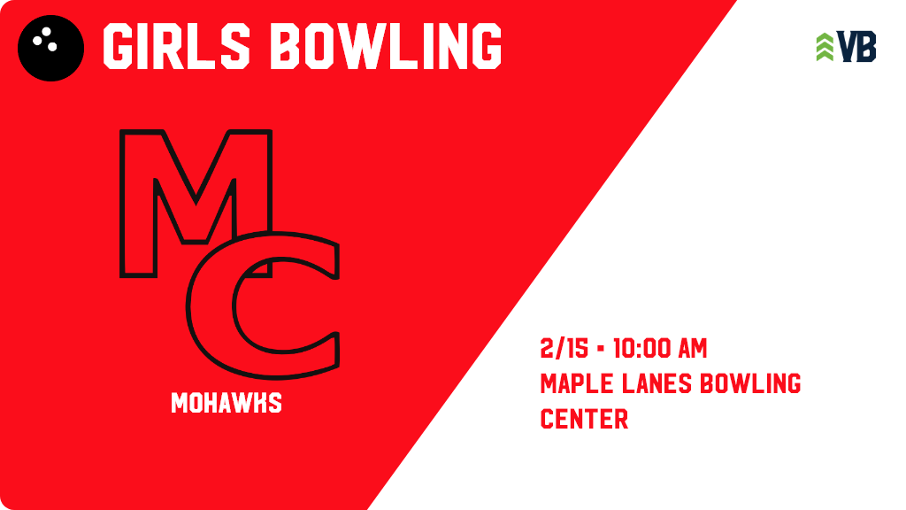 Girls Bowling (Varsity) Meet Day! - Check out the event preview for the Mason City Mohawks. It starts at 10:00 AM and is at Maple Lanes Bowling Center. ia.varsitybound.com/bowling/2021-2…
