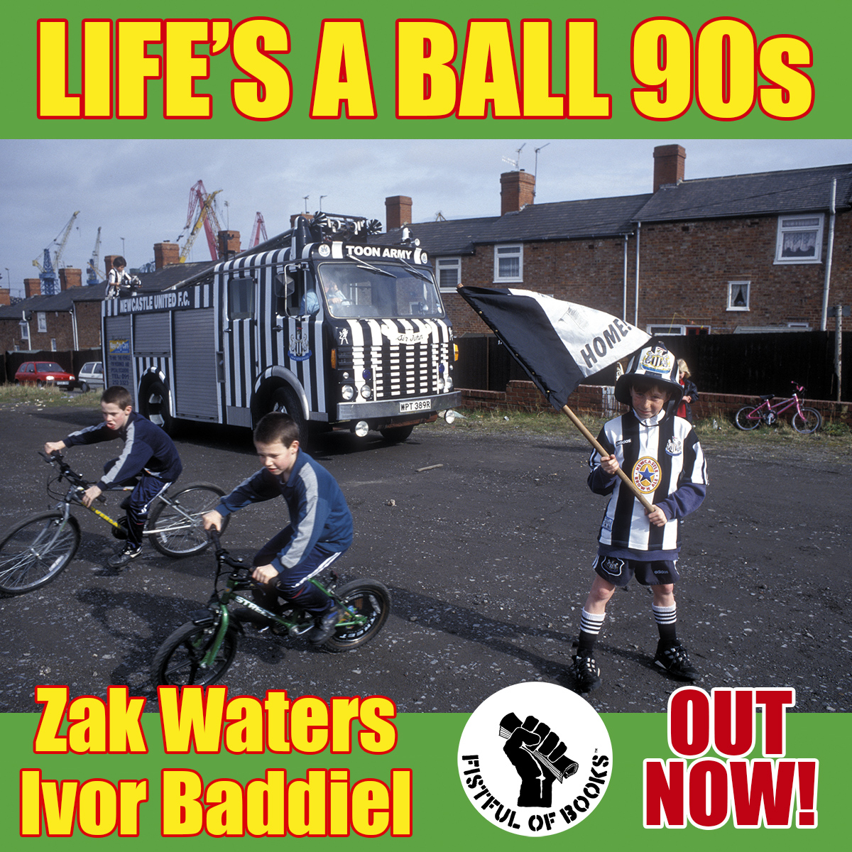 Fistful of Books (@fistfulofbooks1) on Twitter photo Life’s A Ball 90s by <a href="/ZakWaters/">Zak Waters 🌹</a> and <a href="/Ivorbaddiel/">Ivor Baddiel</a>
Hardcover
140 pages – 95 photographs
200 x 300mm
Edition of 750
Offset colour printing
fistfulofbooks.com/product/lifes-… Life’s A Ball 90s by <a href="/ZakWaters/">Zak Waters 🌹</a> and <a href="/Ivorbaddiel/">Ivor Baddiel</a>
Hardcover
140 pages – 95 photographs
200 x 300mm
Edition of 750
Offset colour printing
fistfulofbooks.com/product/lifes-…