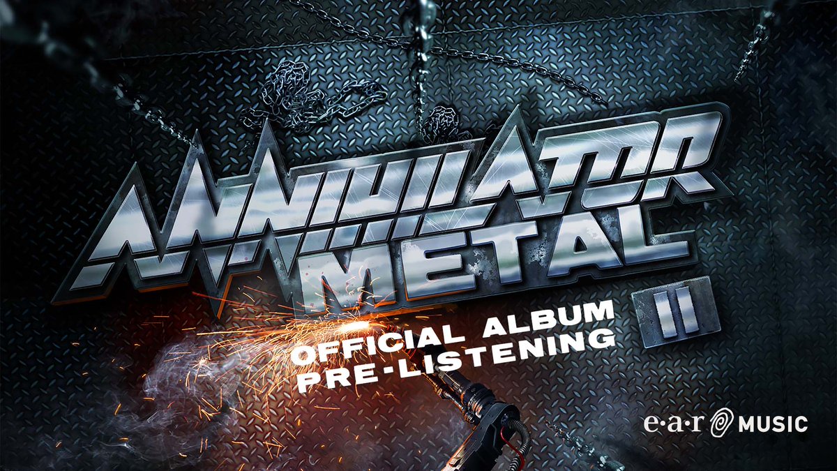 earMUSICedel's tweet photo. We have a big @annihilatorband announcement

Wednesday 16th February at 7pm CET, you are invited to join the one and only Jeff Waters at 7pm CET on the band's YouTube channel for a special Vinyl pre-release listening session of 'Metal II'

https://t.co/Troh6BmfBM

#annihilator https://t.co/hAd62bxUBg
