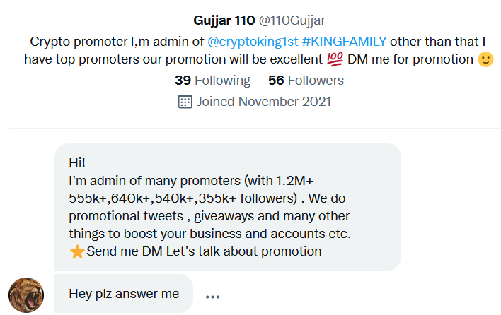 Idiotic NFT Influencers | NFT tweet media