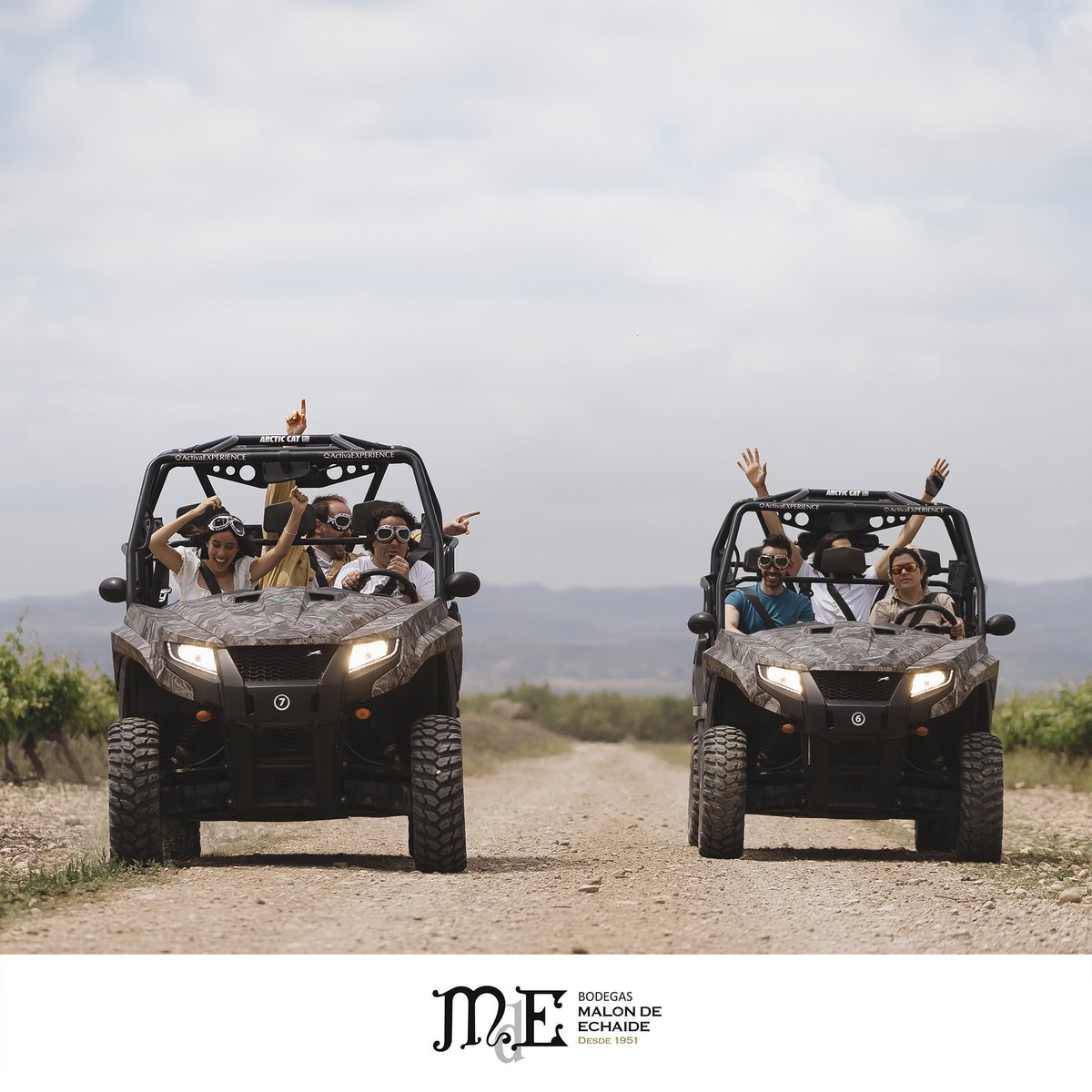 Paseo por viñedos en buggy, cata, jornada en el termolúdico de #Cascante y comida en El Lechuguero... ¡Suena bien!

Apúntate a la experiencia "¡UN DÍA INOLVIDABLE!" y disfruta de Cascante de una manera única:
→ activaexperience.com/reservar/reser…