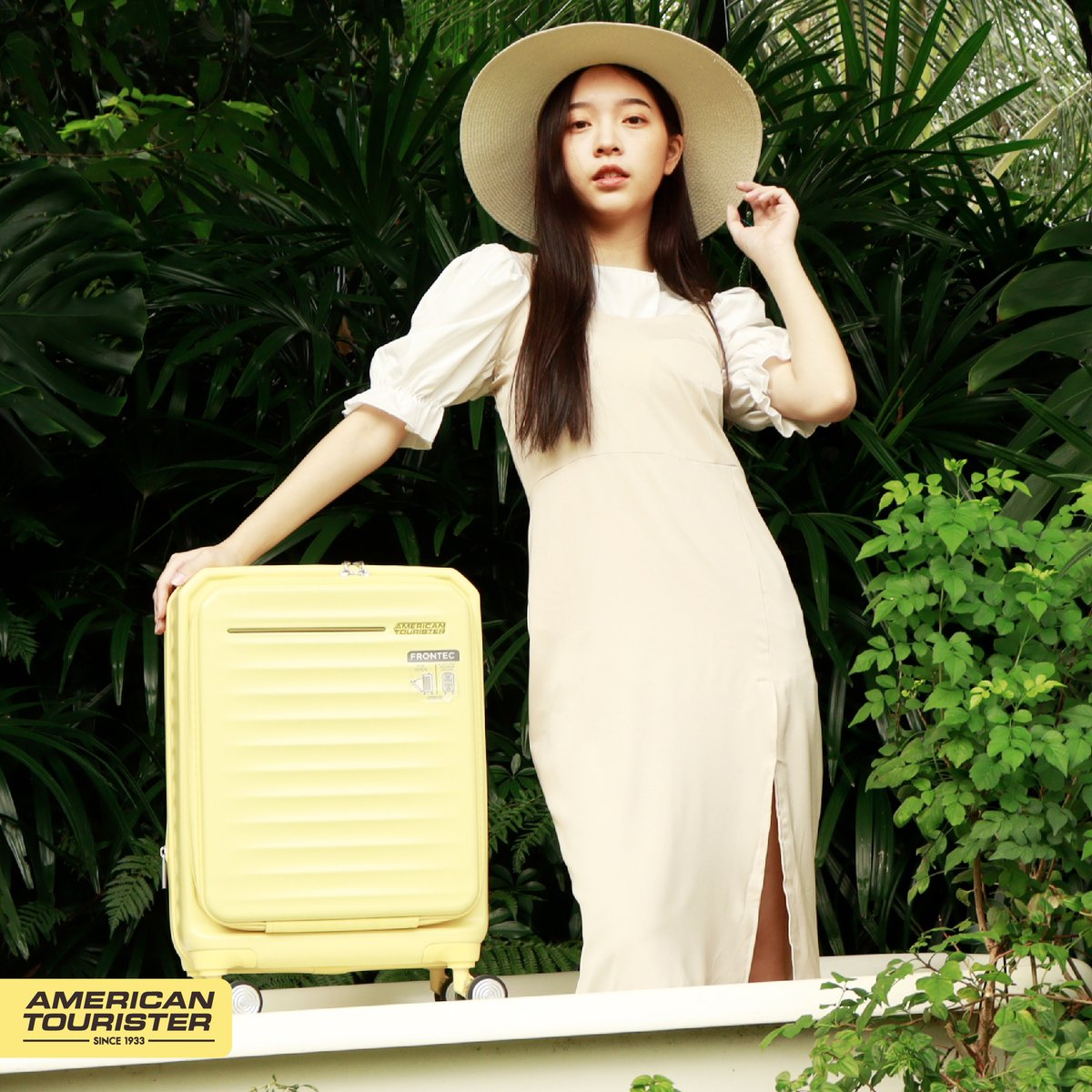 MayaChiangmai's tweet photo. 🌼🍋 FRONTEC กระเป๋าเดินทางดีไซน์ Front Open เปิดฝาด้านหน้าได้ สะดวกม้ากกก เป็น must-have items เลยย พาร์ทนี้ดึงสีละมุนตุ้นมาให้อบอุ่นหัวใจต้อนรับเดือนแห่งความรักเลยจ้ะ โทนสีพาสเทล 🍓 Strawberry 🌊 Aquamarine 🍋 Lemonade

#mayachiangmai #AmericanTouristerTH #Frontec https://t.co/lIKgXTyH5E