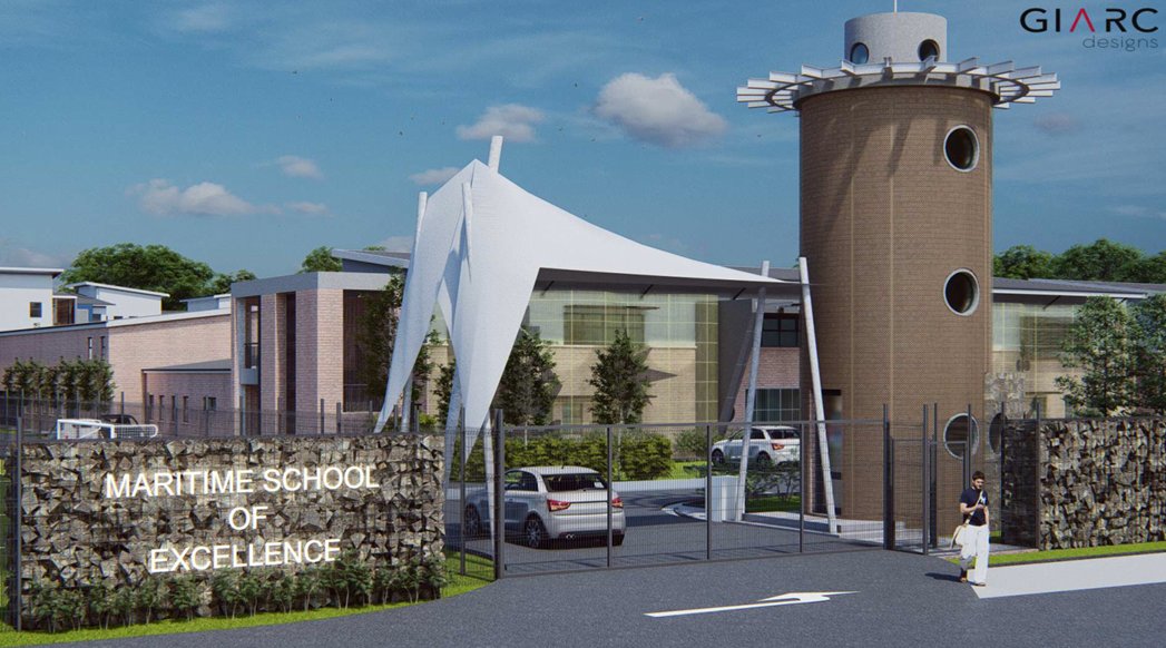 mpamot's tweet photo. MPAMOT is delighted that the construction of the Maritime School of Excellence will commence towards the end of March 2022. The new MSoE will introduce nautical studies to high school learners and will prepare them for important roles in the maritime industry. #GIARC #MPAMOT https://t.co/nEcQZKh8hH