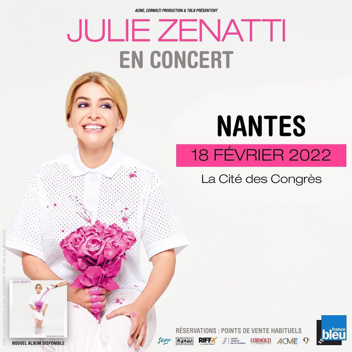 J-3 !!!!

<a href="/juliezenattioff/">Julie Zenatti</a> vous donne rdv à Nantes à La Cité des Congrès !!

Réservations :

fnacspectacles.com/place-spectacl…

💋💋