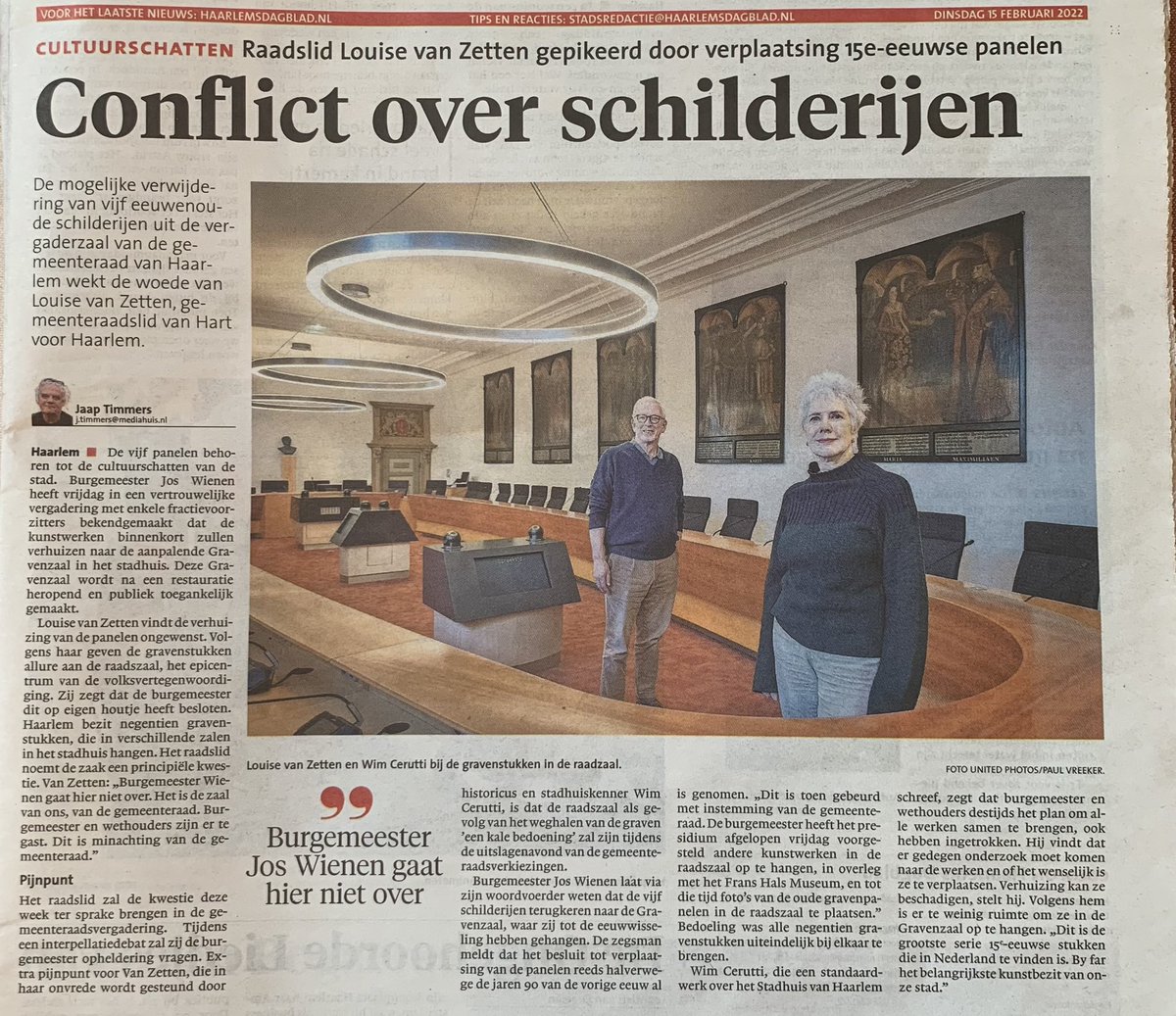 louisevanzetten's tweet photo. Hart voor Haarlem zit er weer bovenop! @hdhaarlem https://t.co/nWmn6jXVyx