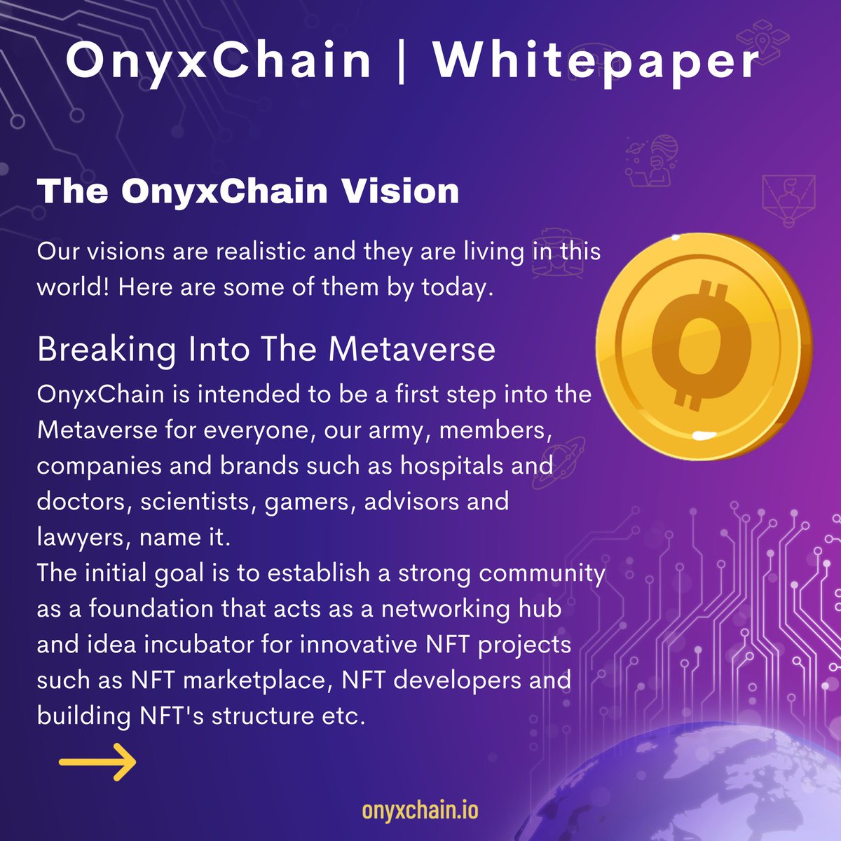 onyxchain_io's tweet photo. Every company has a vision, ours are interesting.
#onyxchain #onyx #vision #v1 #cryptocurrency #Airdrop #Launching https://t.co/i3juHapFXv