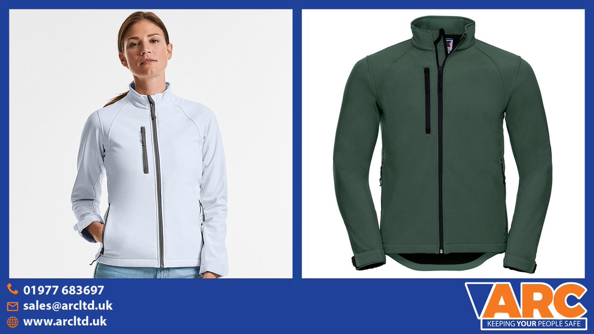 ARCWorkwear's tweet image. The Russell Softshell Jacket is ideal for the cold winter weather. 

✅ Waterproof, windproof &amp;amp; breathable
✅ Three layer softshell material
✅ Available in men’s &amp;amp; women’s sizes

View the product on our website here: arcltd.uk/product/russel… 

#Russell #SoftshellJacket #Workwear