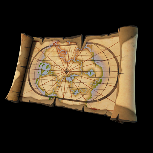 Carte au trésor de retour