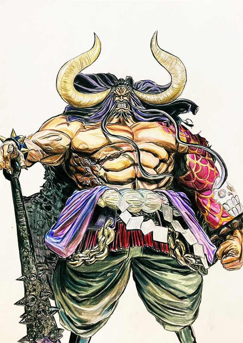 バランスが なかなか難しいです ワンピース カイドウ フィギュア 色 ダインのイラスト バランスが なかなか難しいです ワンピース カイドウ フィギュア 色 ダインのイラスト