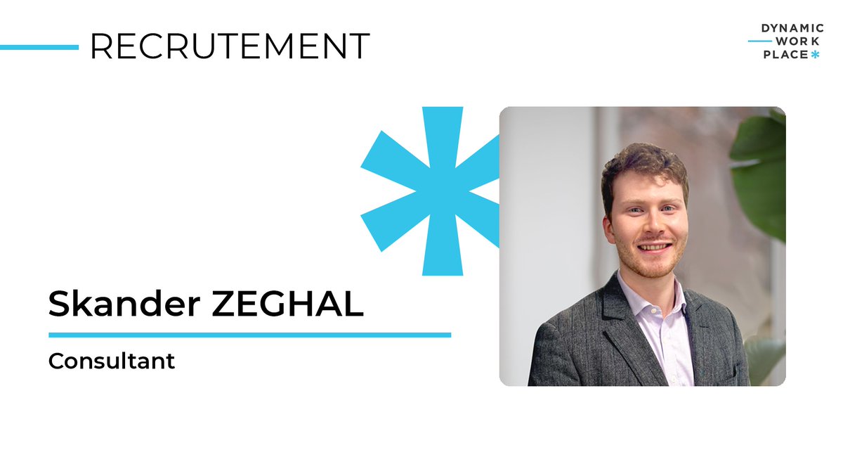 #RECRUTEMENT – Nous sommes ravis d'accueillir Skander Zeghal en tant que consultant au sein du pôle #conseil de Dynamic Workplace ! 🌟

Skander rejoint les équipes pour accompagner les entreprises dans leurs #transformationsimmobilières. 🚀