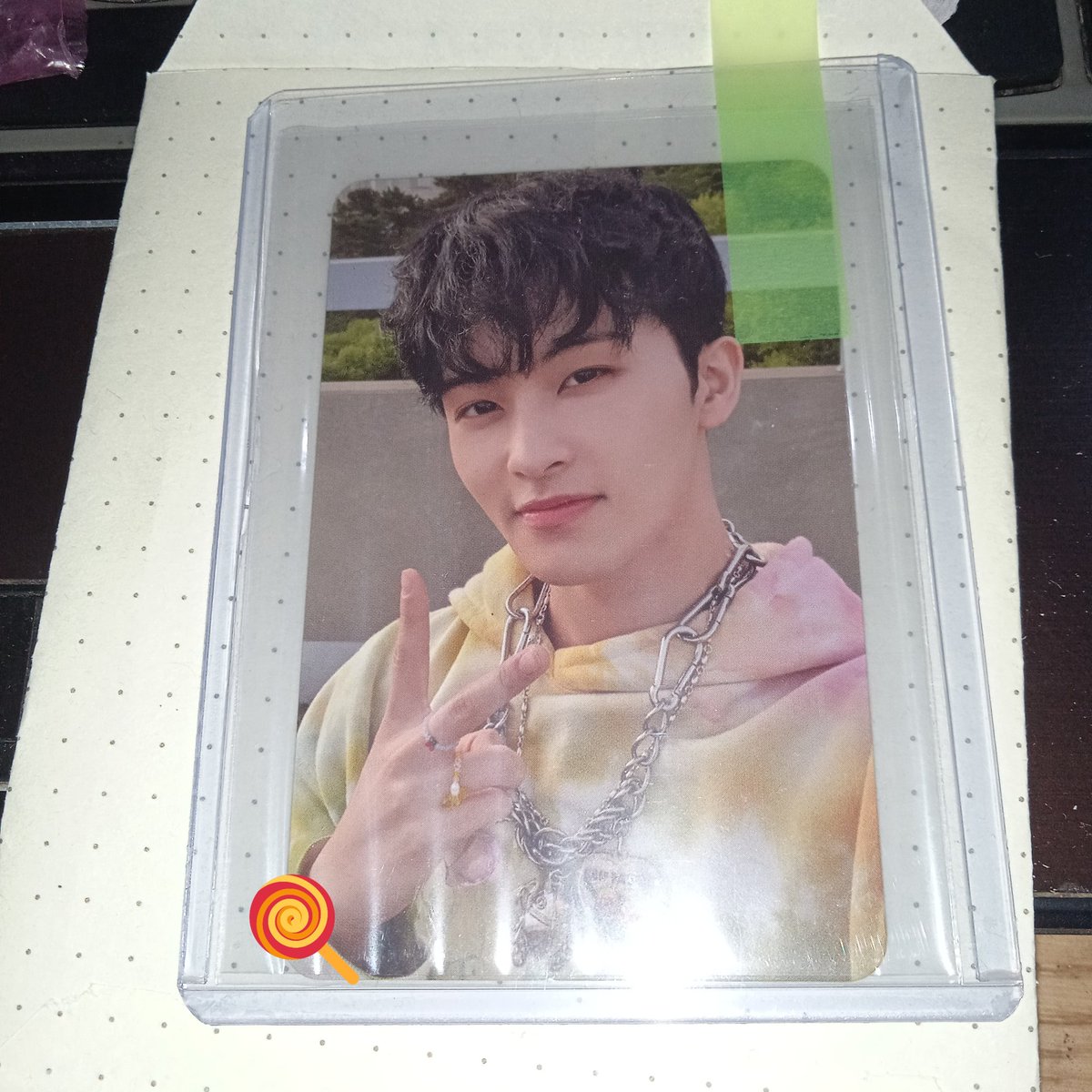 beomgirlgyu's tweet photo. mark hello pc is finally home! thank you so much @Jaeminaceu for packing him well and for the smooth transaction! (ββ½β) #jaeminaceufeedbacks https://t.co/F7M9pMbtMy