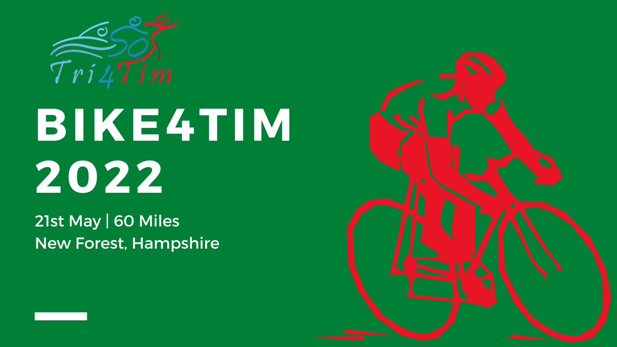 Sign up to our 60-mile bike ride, it's going to be wheelie good!

Full details are on our website here: buff.ly/3Bq8fNk

We have also made a poster which we would love you to print and display in your local club: buff.ly/3uVdXFw
