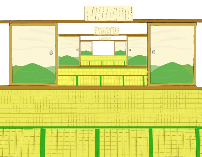 和室のtwitterイラスト検索結果