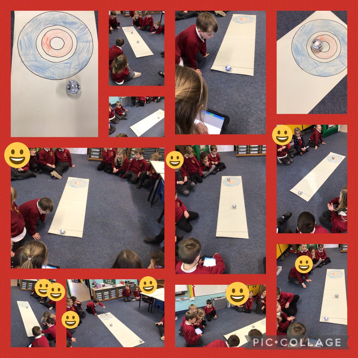 We have been using <a href="/Sphero/">Sphero</a> to compete in our own version of curling! 😊 The competition was very close! <a href="/CrossAshSTEM/">Cross Ash STEM</a> <a href="/CrossAshPrimary/">Cross Ash Primary</a>