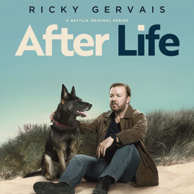 I'm excited to start watching #AfterLife #Afterlife3  Ricky Gervais is awesome!