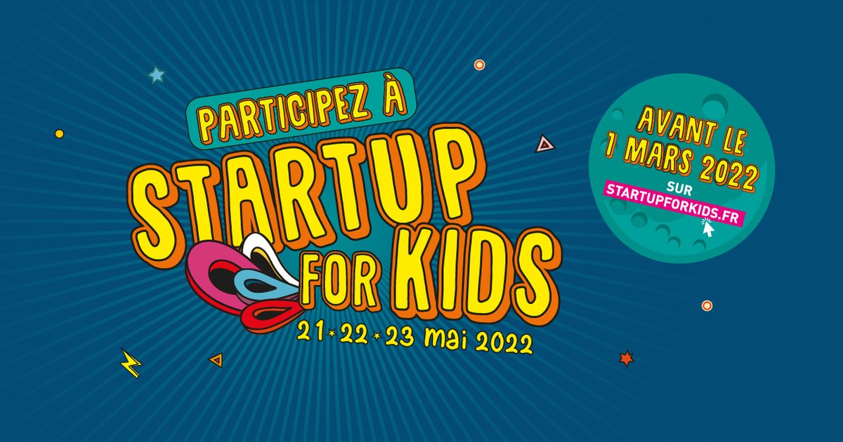 🚨 #startup #association #entreprise #labo Envie de rencontrer la jeunesse locale pour leur partager vos projets et vos valeurs ? 🤗

N'hésitez plus et participez à Startup For Kids &amp; Teens du 21 au 23 mai 2022 à <a href="/centralesupelec/">CentraleSupélec</a> ! 🔥🔥

➡bit.ly/AACSACLAY22