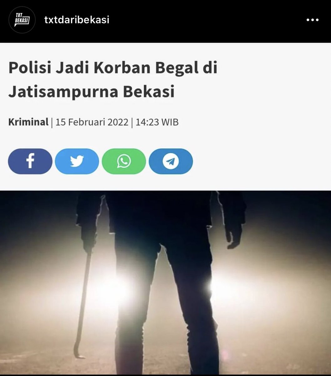 txtdrbekasi's tweet photo. Bekasi keras 😭 https://t.co/hczK6f5Sg9